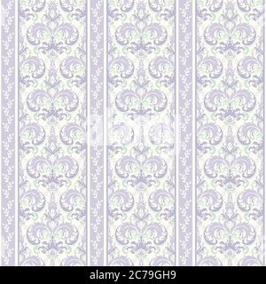 Motif damassé sans couture. Mosaïque. Orienter le motif vectoriel classique. Arrière-plan abstrait transparent avec éléments répétés. Orienter l'arrière-plan Illustration de Vecteur