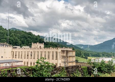 Pénitencier de brushy Mountain dans le comté de Morgan, Tennessee Banque D'Images