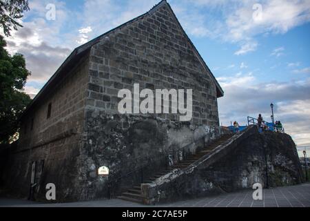 Manille, Philippines - 4 janvier 2017 : fort Santiago à Intramuros Banque D'Images