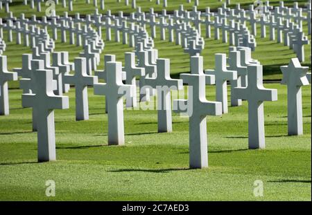 Manille, Philippines - 17 janvier 2017 : cimetière de guerre américain Banque D'Images