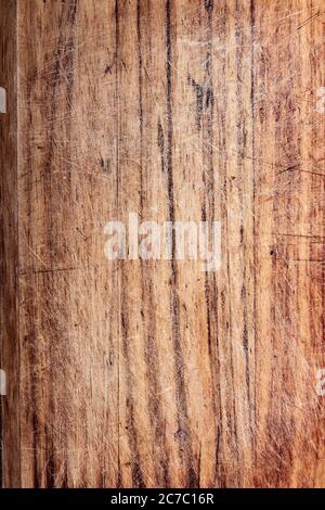 Planche à découper en bois rayée. Texture du bois Banque D'Images