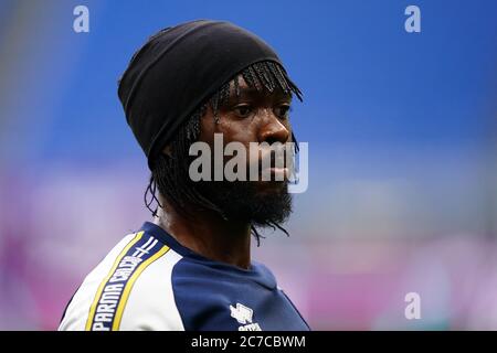 Milan (Italie). 15 juillet 2020. Italien série A. AC Milan vs Parme Calcio . Gervinho de Parme Calcio . Banque D'Images