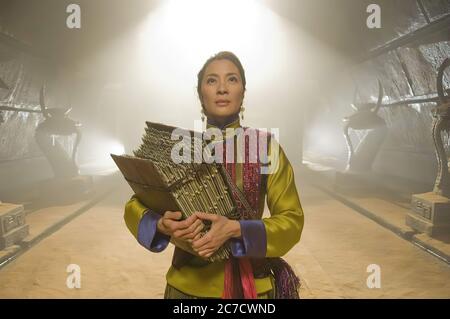Michelle Yeoh dans la tombe momie de l'empereur Dragon - image de film promotionnel Banque D'Images