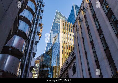 Une scène à Londres Royaume-Uni Banque D'Images