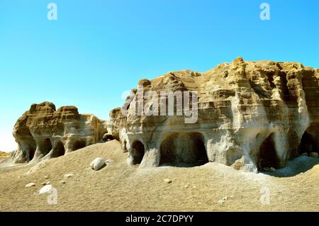 Rofera de Teseguite rock formations en Lanzarote Banque D'Images