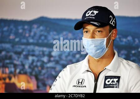 Hungaroring, Budapest, Hongrie. 16 juillet 2020. Grand Prix de F1 de Hongrie, arrivée des pilotes et jour d'inspection des pistes; 26 Daniil Kvyat RUS, Scuderia AlphaTauri Honda crédit: Action plus Sports/Alay Live News Banque D'Images