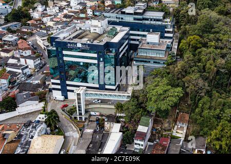 Florianópolis (SC), 16/07/2020 - coronavirus / Aumento de casos - Santa Catarina vive seu momento mis crítico durante a pandemia do COVID-19. 18 muni Banque D'Images