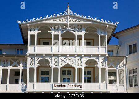 Allemagne, Mecklembourg-Poméranie occidentale, Mer Baltique côte mecklembourgeoise, Ile de Ruegen, Sellin, mer Baltique Banque D'Images