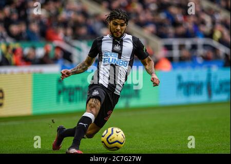 1er février 2020, St. James's Park, Newcastle, Angleterre; Premier League, Newcastle United contre Norwich City : DeAndre Yedlin (22) de Newcastle United en action Banque D'Images