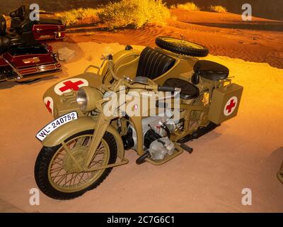 Zundapp KS 650 -1940 avec sidecar, le musée de l'automobile royale Banque D'Images