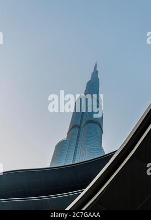 Une scène typique à Dubaï Émirats Arabes Unis Banque D'Images