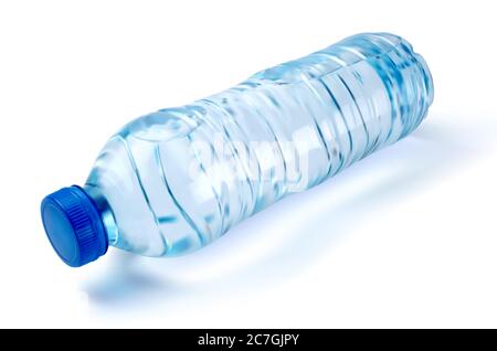 Bouteille d'eau vectorielle sur fond blanc Illustration de Vecteur