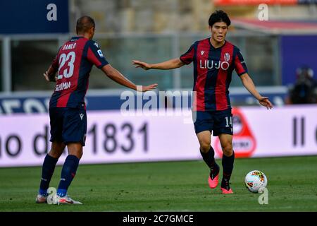 Bologne, Italie. 15 juillet 2020. Bologne, Italie, 15 juillet 2020, Dries Mertens (SSC Napoli) pendant Bologne vs Naples - italien Serie A football Match - Credit: LM/Alessio Marini Credit: Alessio Marini/LPS/ZUMA Wire/Alamy Live News Banque D'Images