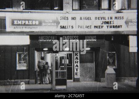 Fin ann es 70 vintage noir et blanc style de vie photographie d un