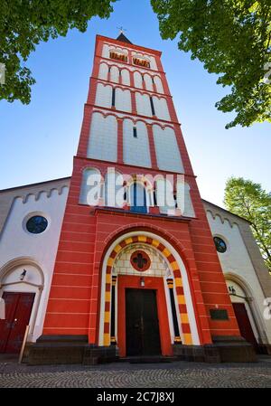 église Saint-Servatius à Siegburg, Allemagne, Rhénanie-du-Nord-Westphalie, Rhénanie, Siegburg Banque D'Images