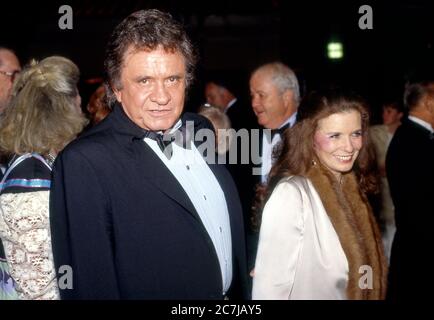 Johnny Cash, Ruth carter Cash au musée Gene Autry, Los Angeles, CA Banque D'Images