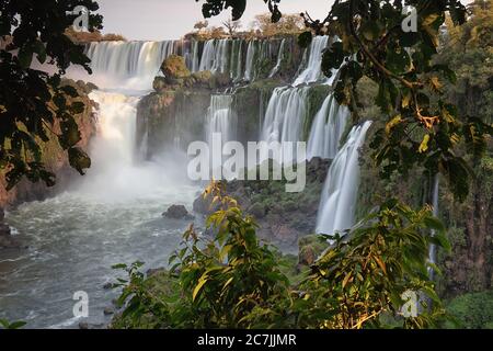 Cataratas del Iguaza, Parque Nacional Iguaza, provincia de Misiones, en el Nordeste, Argentine, Amérique du Sud Banque D'Images