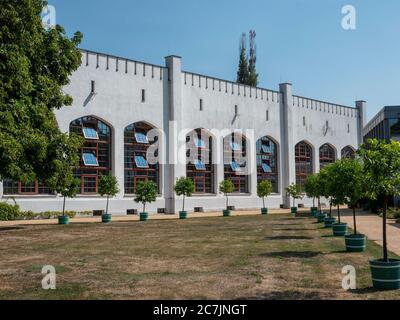 Nouveau Palais, Orangerie, Parc Muskauer, site du patrimoine mondial de l'UNESCO, Bad Muskau, haute-Lusatia, Saxe, Allemagne Banque D'Images