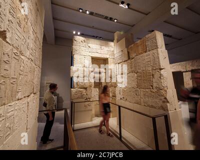 Nouveau musée, intérieur, Manofer et Merib, Île des musées, Berlin, Allemagne Banque D'Images