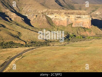 Golden Gate Highlands National Park en Afrique du Sud Banque D'Images