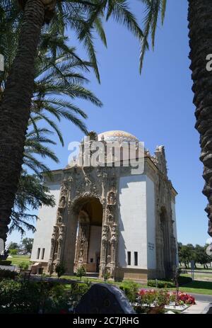 North Hollywood, Californie, États-Unis 17 juillet 2020 UNE vue générale de l'atmosphère du portail des ailes pliées Shrine à l'aviation le 17 juillet 2020 au Valhalla Memorial Park à North Hollywood, Californie, États-Unis. Photo par Barry King/Alay stock photo Banque D'Images