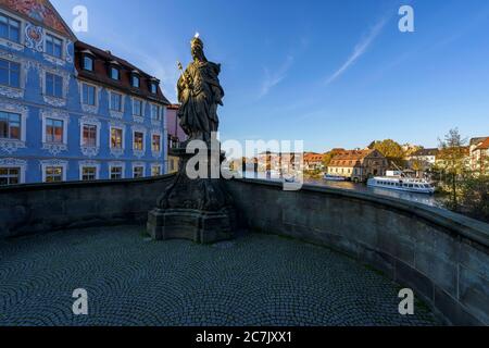 Impressions de la ville de Bamberg, haute-Franconie, Franconie, Bavière, Allemagne, classée au patrimoine mondial de l'UNESCO Banque D'Images