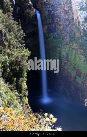 Cascade Mac Mac, rivière Blyde, Sabie, Afrique du Sud Banque D'Images