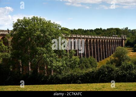 Le Viaduc de la vallée de la souris à Balcombe, dans le Sussex Ouest. Banque D'Images