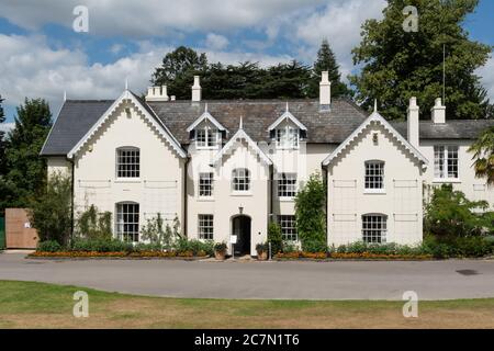 Jermyn's House, dans les jardins Sir Harold Hillier, Hampshire, Royaume-Uni Banque D'Images