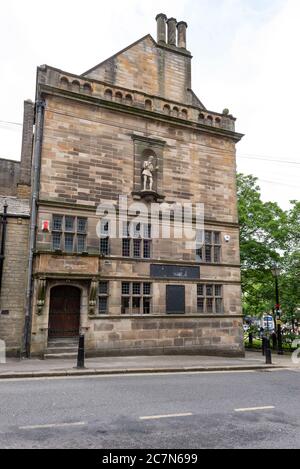 Théâtre de joueurs de Partinington, Hnery Street, Glossop, Derbyshire, Angleterre. Banque D'Images
