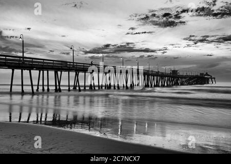 Imperial Beach Pier, San Diego, California, USA Banque D'Images