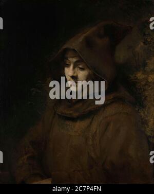 Œuvres d'art du célèbre ancien peintre principal Rembrandt. Banque D'Images