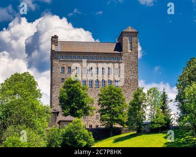 Château de NS-Ordensburg, caserne de Generaloberst-Beck-Kaserne, Sonthofen, Oberallgäu, Allgäu, Swabia, Bavière, Allemagne, Europ Banque D'Images