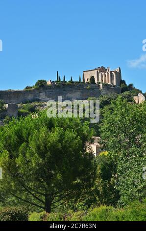 Magnifique village médiéval de Saint Saturnin les Apt, Provence, France Banque D'Images