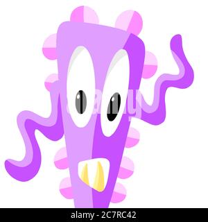 Collection de personnages imaginaires fictifs de Mini Monster Cartoon Banque D'Images