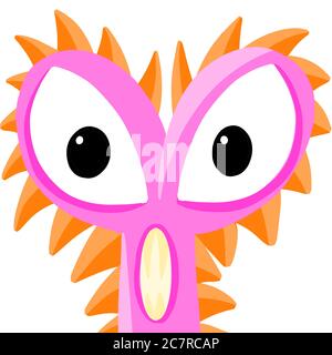 Collection de personnages imaginaires fictifs de Mini Monster Cartoon Banque D'Images