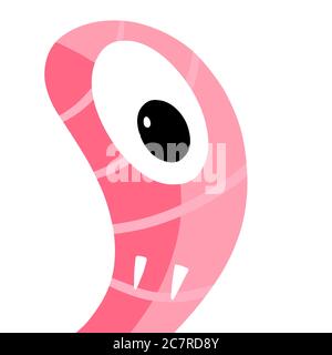 Collection de personnages imaginaires fictifs de Mini Monster Cartoon Banque D'Images