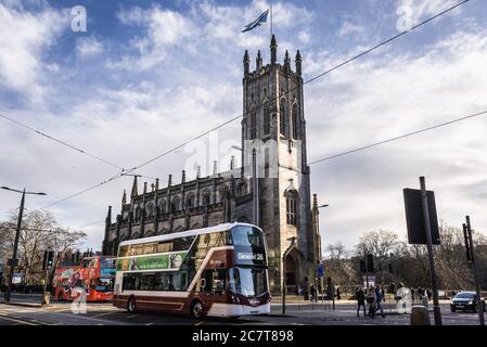 Saint John l'évangéliste Église épiscopale écossaise à Édimbourg, capitale de l'Écosse, partie du Royaume-Uni Banque D'Images