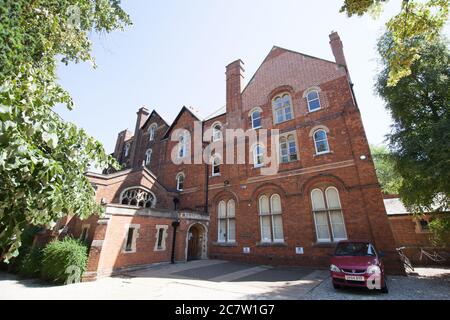 Wycliffe Hall, un collège théologique de l'Église d'Angleterre de l'Université d'Oxford au Royaume-Uni, pris le 25 juin 2020 Banque D'Images