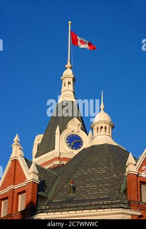 Palais de justice du comté de Perth, à Stratford, Ontario, Canada Banque D'Images