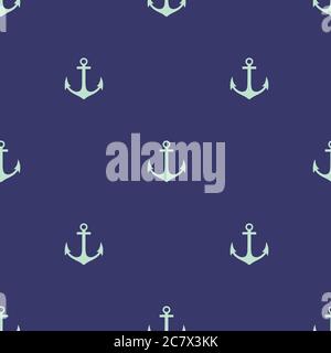 Motif sans couture avec éléments de mer mignons . Illustration vectorielle. Illustration de Vecteur