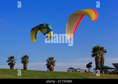 Torrey Pines Gliderport, La Jolla, San Diego, Californie, États-Unis Banque D'Images