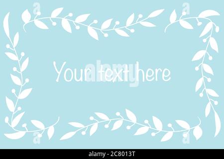 Carte de vœux à motif fleuri et modèle d'invitation pour mariage ou anniversaire de mariage, Illustration de Vecteur