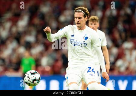 Copenhague, Danemark. 19 juillet 2020. Robert Mudrazija (24) du FC Copenhague vu lors du 3F Superliga match entre le FC Copenhague et AGF à Telia Parken. (Crédit photo : Gonzales photo/Alamy Live News Banque D'Images