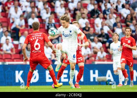 Copenhague, Danemark. 19 juillet 2020. Jens Stage (6) du FC Copenhague vu lors du match 3F Superliga entre le FC Copenhague et AGF à Telia Parken. (Crédit photo : Gonzales photo/Alamy Live News Banque D'Images