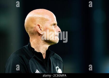 Copenhague, Danemark. 19 juillet 2020. Staale Solbakken, responsable du FC Copenhague, a assisté au match 3F Superliga entre le FC Copenhague et l'AGF à Telia Parken. (Crédit photo : Gonzales photo/Alamy Live News Banque D'Images