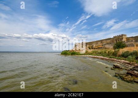 ukraine, ancienne forteresse de belgorod-dniester, également connue sous le nom d'akkerman ou cetatea alba Banque D'Images