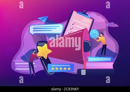 Illustration vectorielle de concept haut de gamme. Illustration de Vecteur