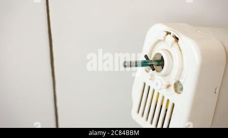 Fermer une partie du ventilateur Banque D'Images