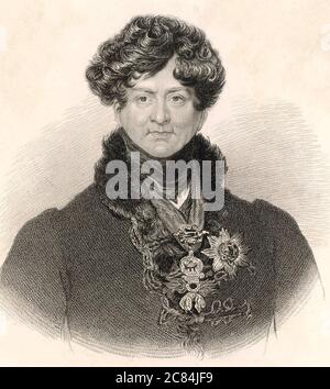 ROI GEORGE IV (1762-1830) VERS 1820. Banque D'Images